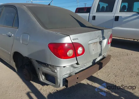 2005 Toyota Corolla Le z USA, uszkodzony, nr VIN 1NXBR30E15Z506590